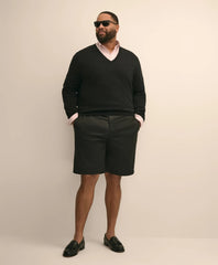 Big & Tall 10" Flat Front Stretch Advantage Chino® Shorts