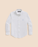 Boys Non-Iron Stretch Cotton Oxford Sport Shirt