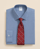 Brooks Brothers Explorer Collection Non-Iron Twill Ainsley Collar Gingham, Dress Shirt
