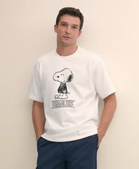 Brooks Brothers X PEANUTS Cotton Graphic Snoopy T-Shirt