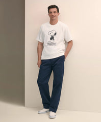 Brooks Brothers X PEANUTS Cotton Graphic Snoopy T-Shirt