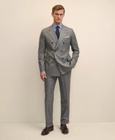 Classic Fit Double-Breasted Wool Pinstripe 1818 Suit