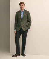 Classic Fit Wool Flannel Dress Pants
