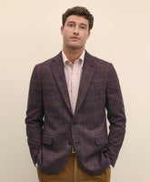 Classic Fit Wool Flannel Plaid Sport Coat