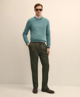 Classic Fit Wool Twill Dress Pants