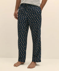 Cotton Broadcloth Frisbee Dog Lounge Pants