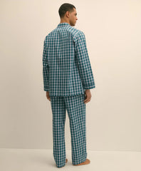 Cotton Broadcloth Plaid Pajamas