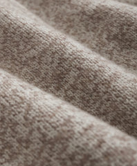 Merino Wool Fair Isle Zip Cardigan