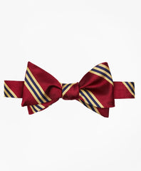 Silk BB#1 Rep Striped Bow Tie