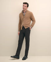 Slim Fit Wool Flannel Dress Pants