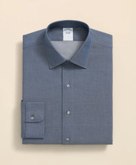 Stretch Supima® Cotton Non-Iron Dobby Ainsley Collar Dress Shirt