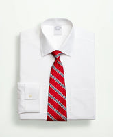 Stretch Supima® Cotton Non-Iron Pinpoint Oxford Ainsley Collar Dress Shirt