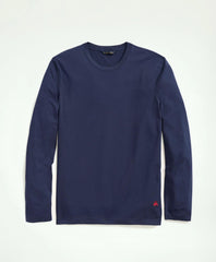 Supima® Cotton Long-Sleeve Logo T-Shirt