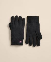 Wool-Cashmere Blend Touchscreen Gloves