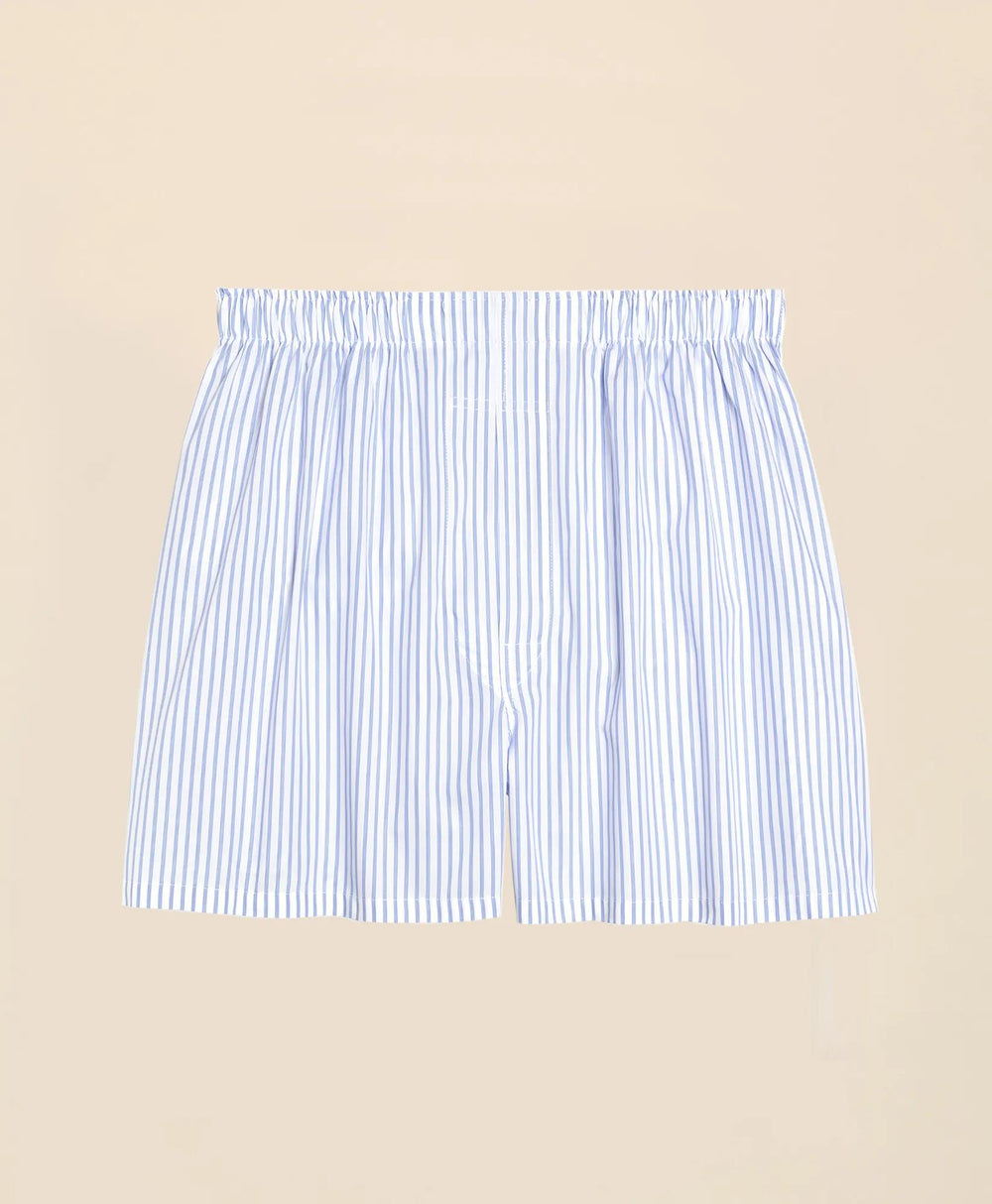 Cotton Broadcloth Ground Stripe Boxers