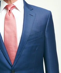 Traditional Fit Wool Sharkskin 1818 Suit