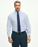 Big & Tall Stretch Dress Shirt, Non-Iron Pinpoint Spread Collar