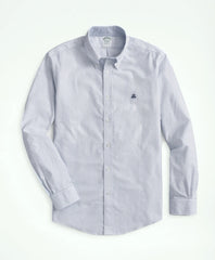 Stretch Non-Iron Oxford Button-Down Collar, Bengal Stripe Sport Shirt