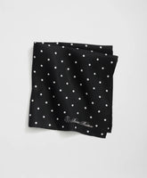 Small Dot Silk Pocket Square