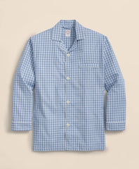 Cotton Broadcloth Gingham Pajamas
