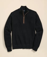 3-Ply Cashmere Quarter-Zip Sweater