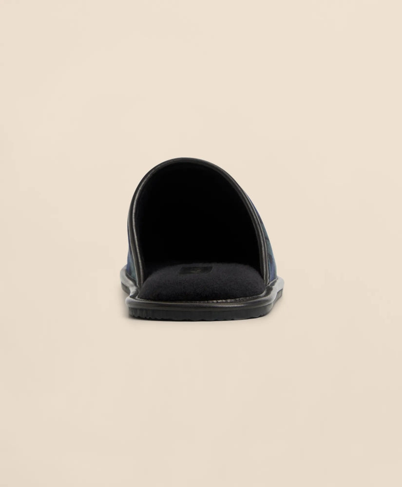 Black Watch Golden-Fleece-Emblem Slippers