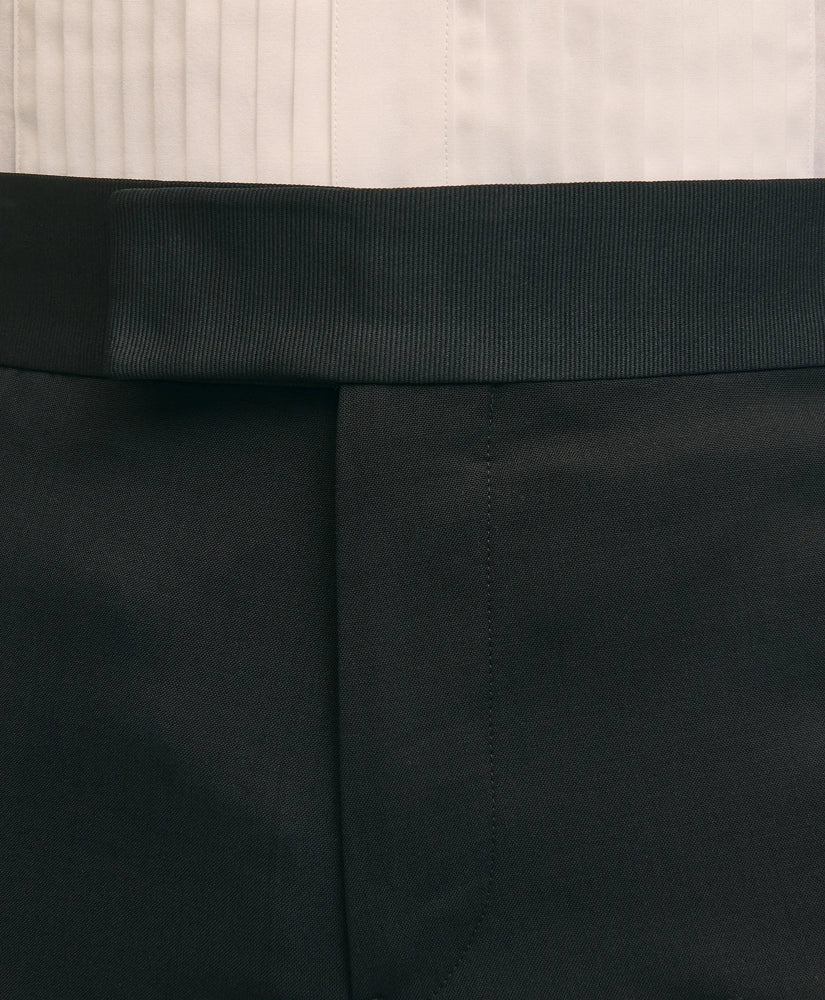 Brooks Brothers Explorer Collection Classic Fit Wool Tuxedo Pants