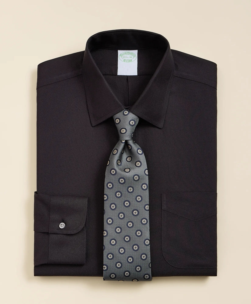 Brooks Brothers Explorer Collection Non-Iron Twill Ainsley Collar, Dress Shirt