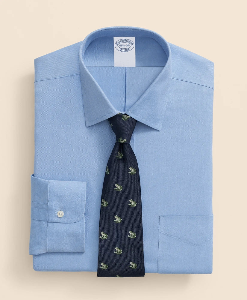 Brooks Brothers Explorer Collection Non-Iron Twill Ainsley Collar, Dress Shirt