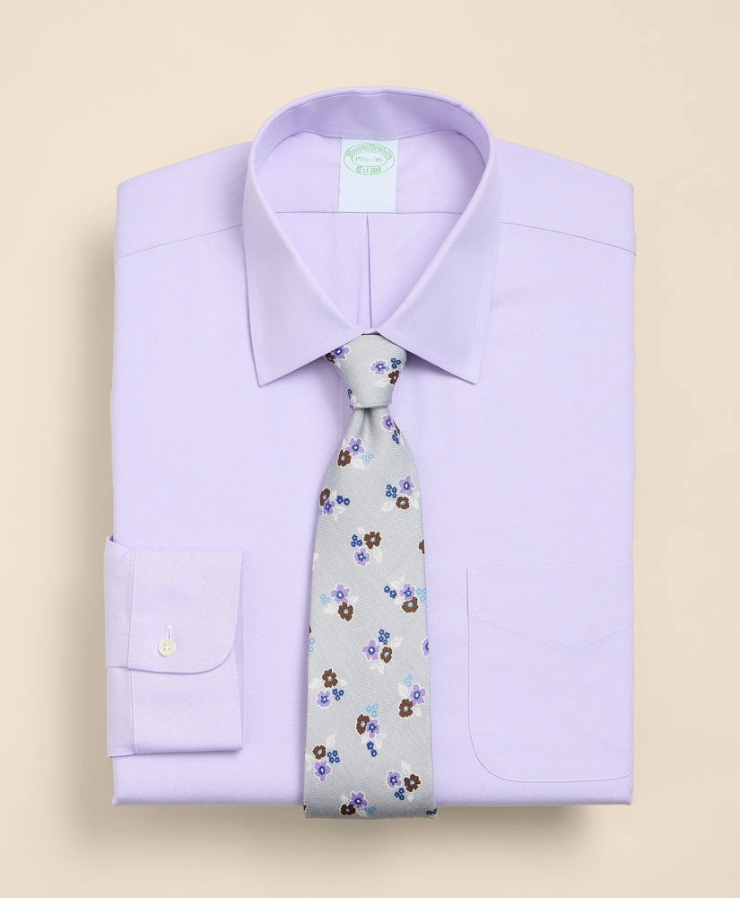 Brooks Brothers Explorer Collection Non-Iron Twill Ainsley Collar, Dress Shirt