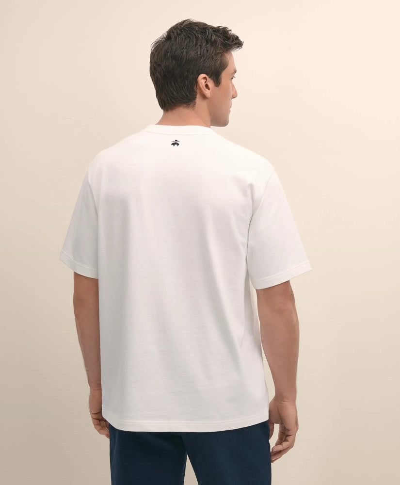 Brooks Brothers X PEANUTS Cotton Graphic Snoopy T-Shirt