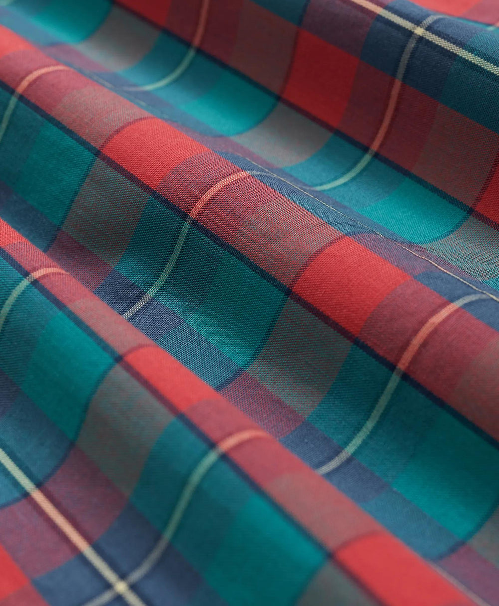 Cotton Broadcloth Multi Tartan Boxers