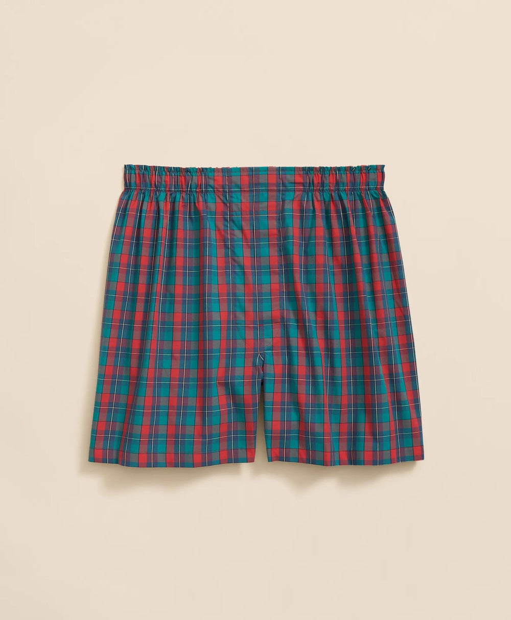 Cotton Broadcloth Multi Tartan Boxers