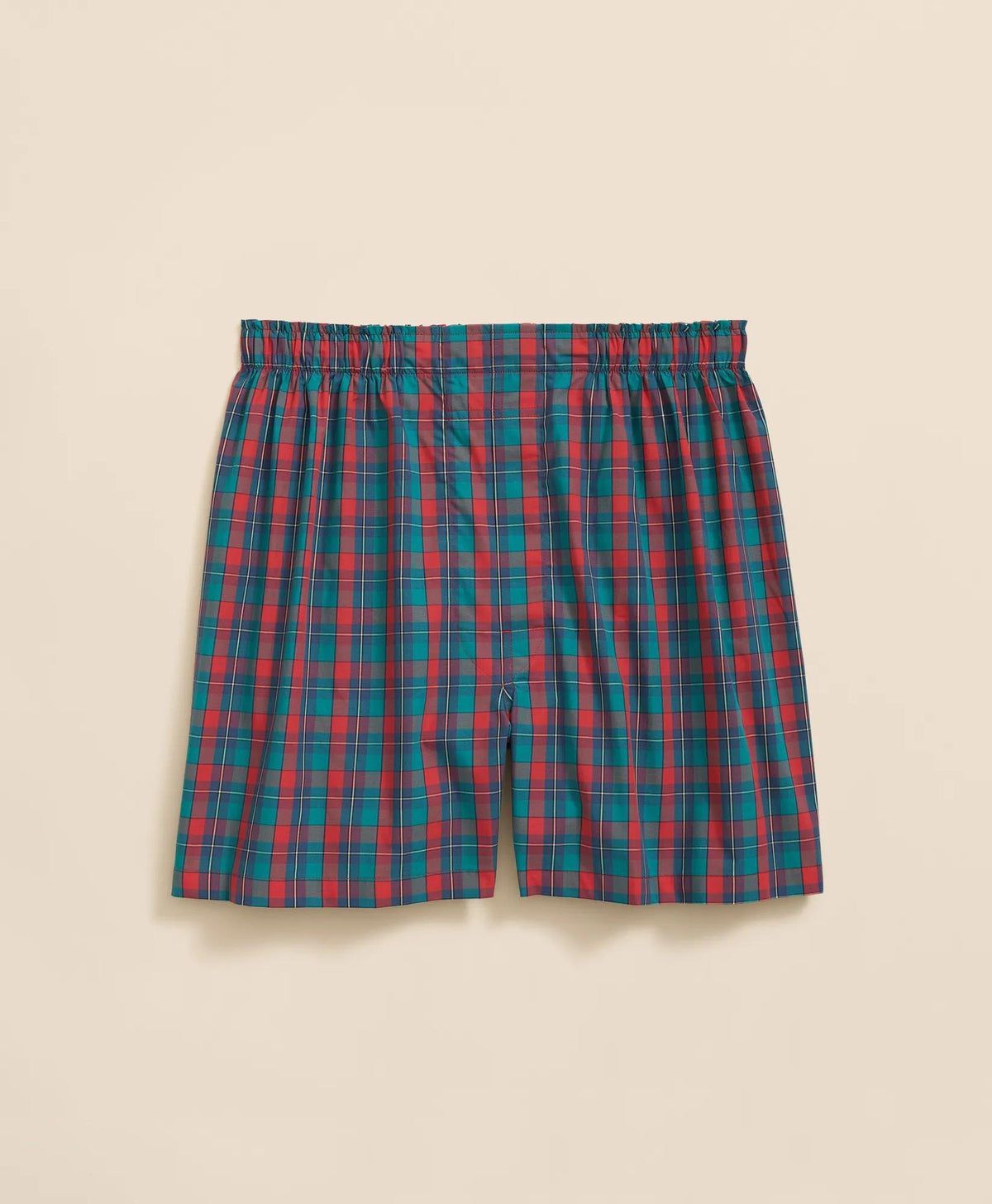 Cotton Broadcloth Multi Tartan Boxers
