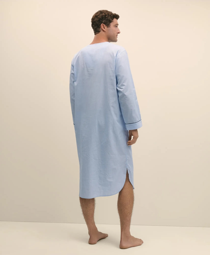 Cotton Broadcloth Nightshirt