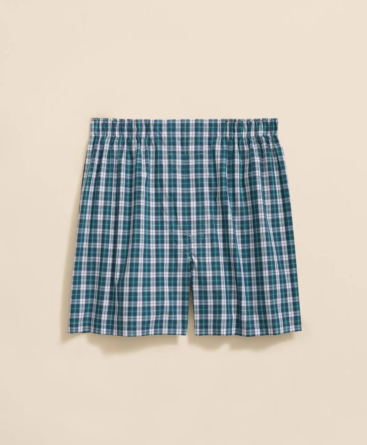 Cotton Broadcloth Plaid Boxers