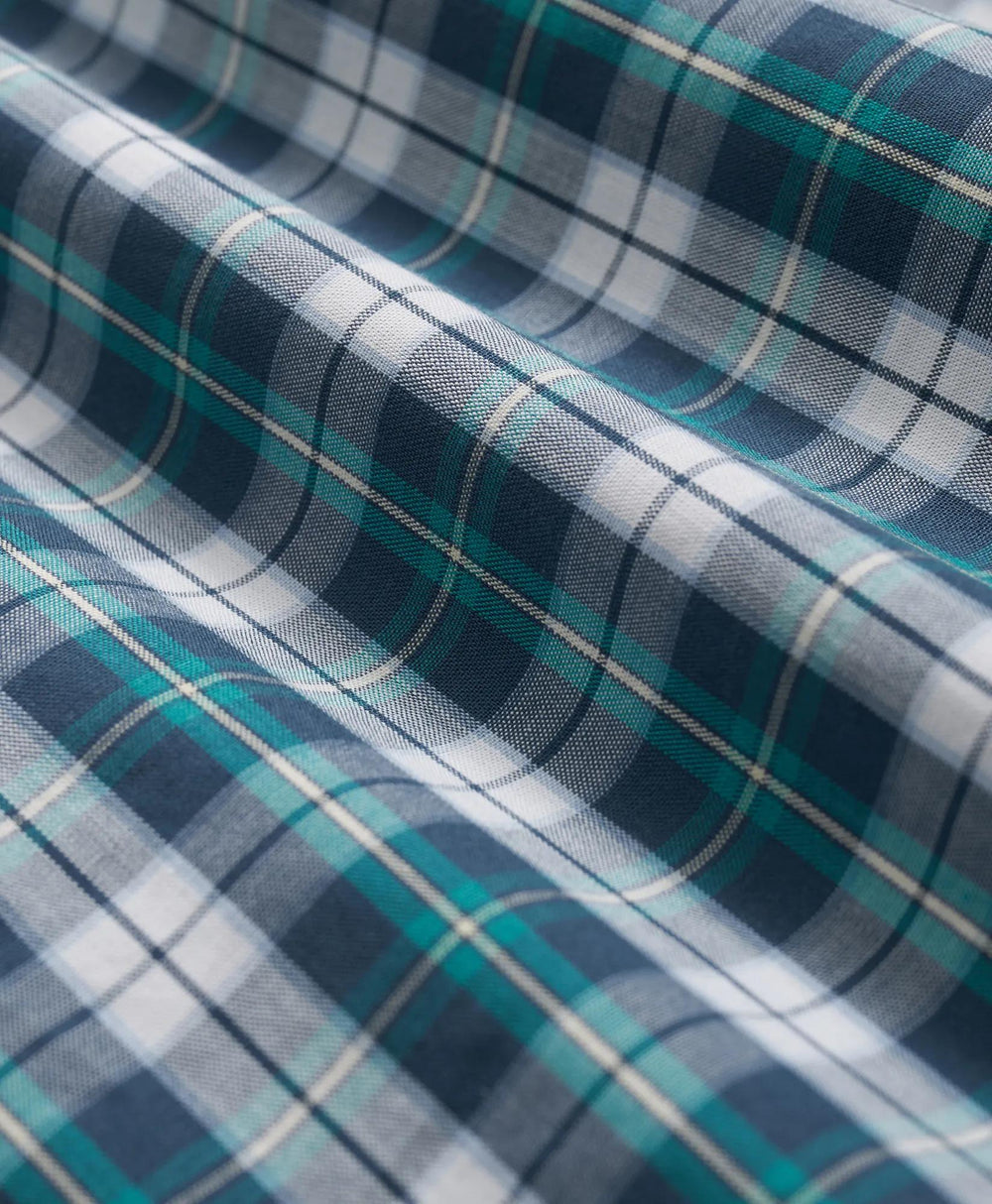 Cotton Broadcloth Plaid Boxers