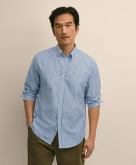 Friday Shirt, Poplin Butcher Striped