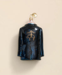 Glass BB Suit Ornament