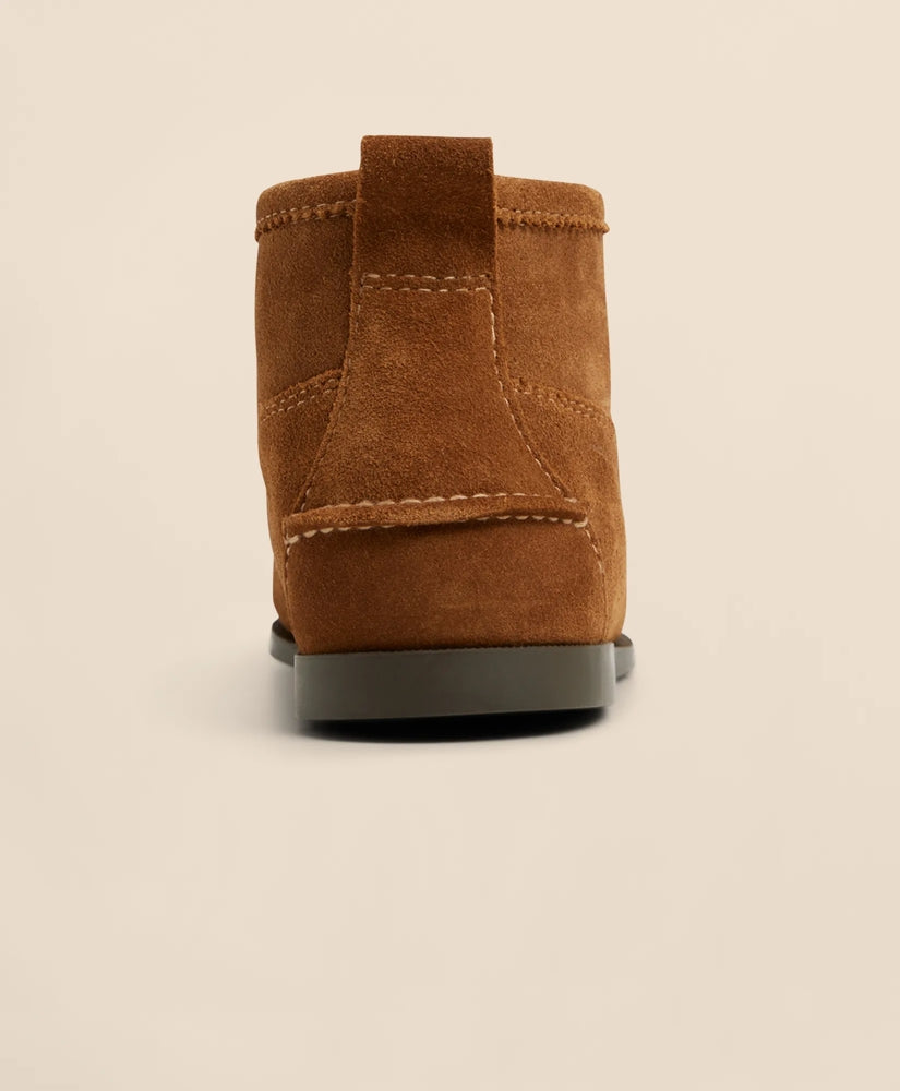 Leather Lace-Up Chukka Boots
