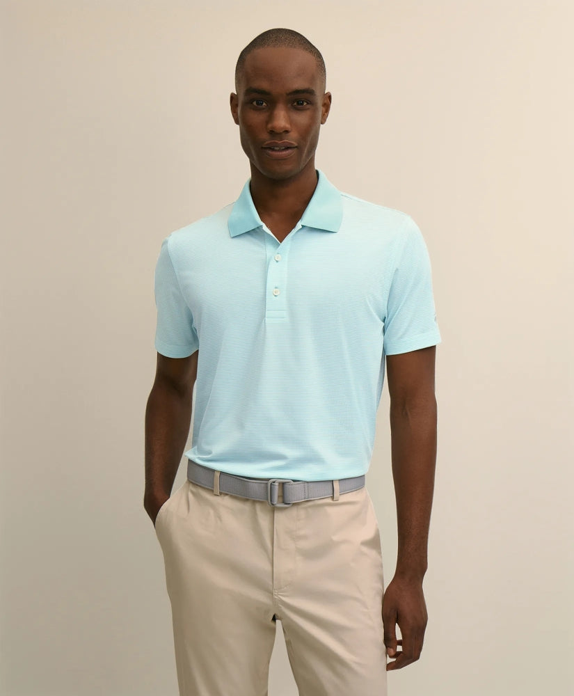 Performance Series Micro Stripe Jersey Polo Shirt