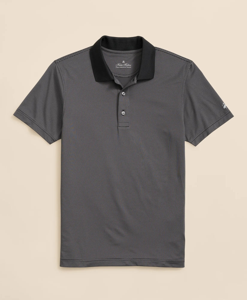 Performance Series Micro Stripe Jersey Polo Shirt
