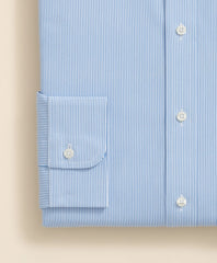 Pure Supima® Cotton Regular-Finish Ainsley Collar, Mini Stripe Dress Shirt