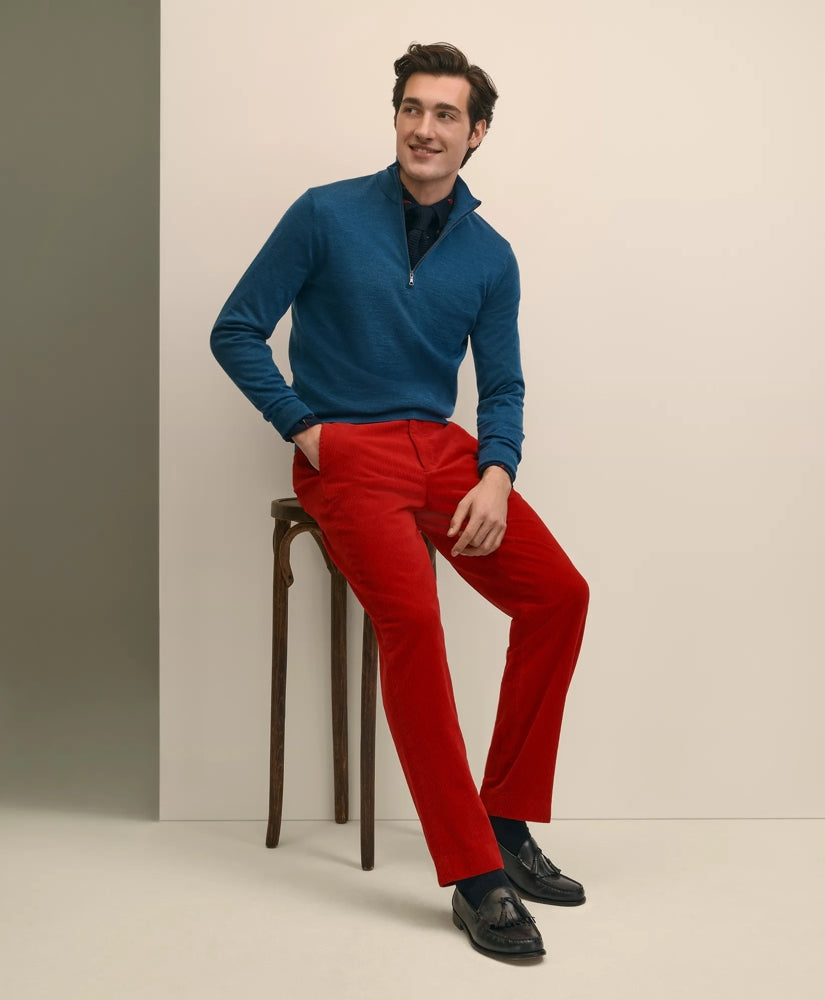 Regular Fit Wide-Wale Corduroy Pants