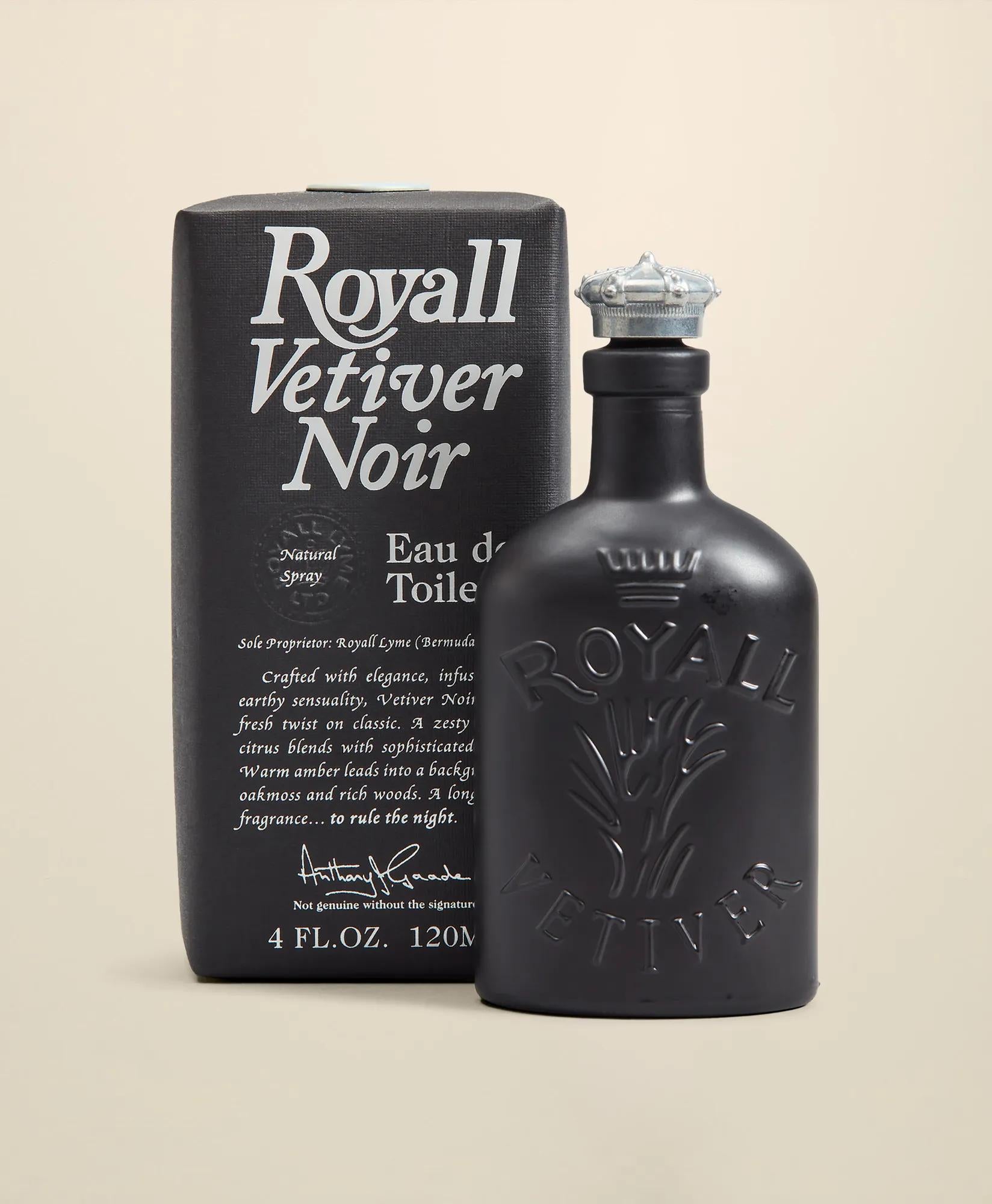 Royall Vetiver Noir, 4oz