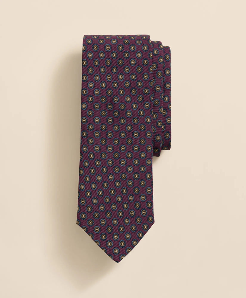 Silk Flower Tie