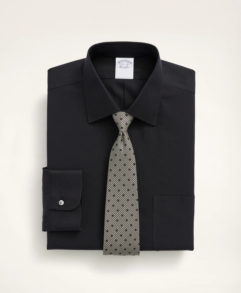 Stretch Supima® Cotton Non-Iron Pinpoint Oxford Ainsley Collar Dress Shirt