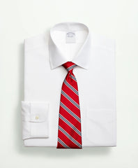 Stretch Supima® Cotton Non-Iron Pinpoint Oxford Ainsley Collar Dress Shirt