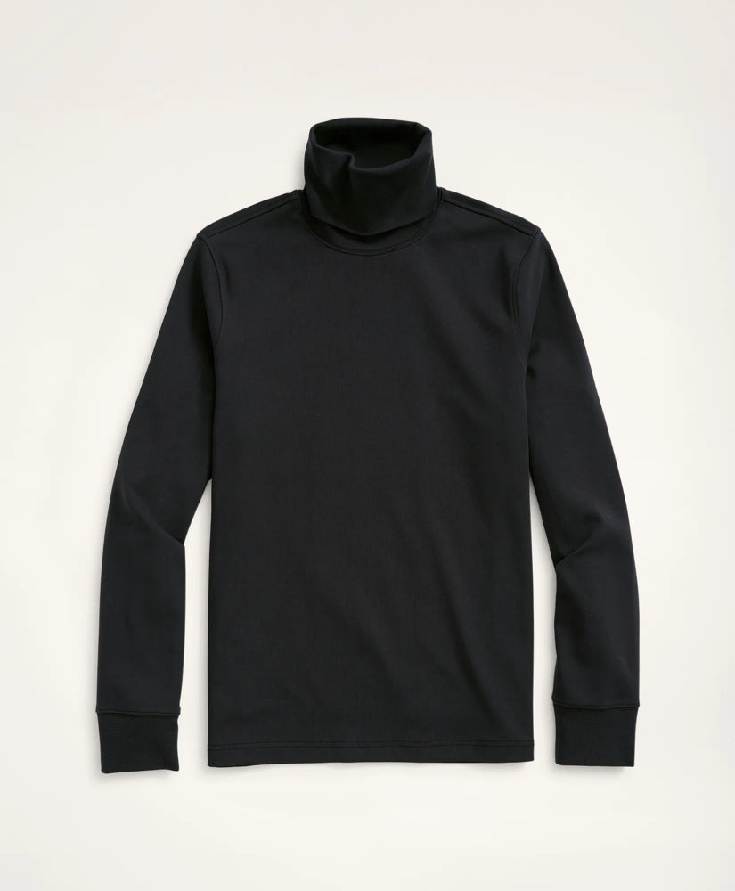 Stretch Supima® Cotton Turtleneck