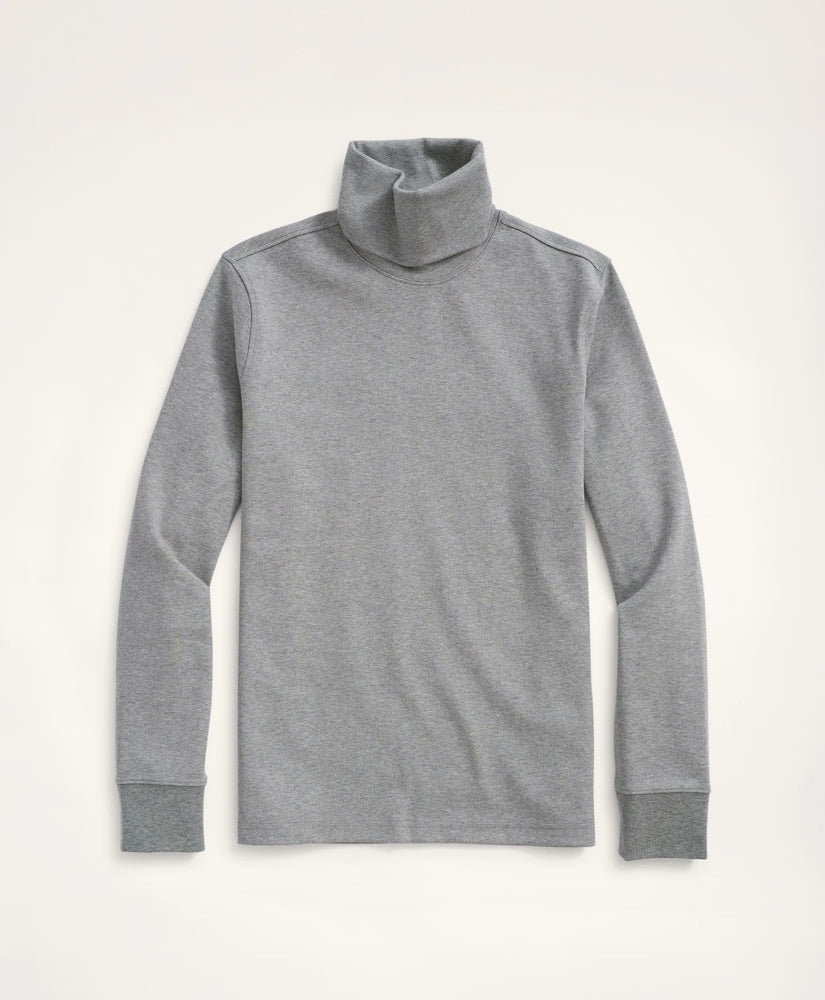 Stretch Supima® Cotton Turtleneck